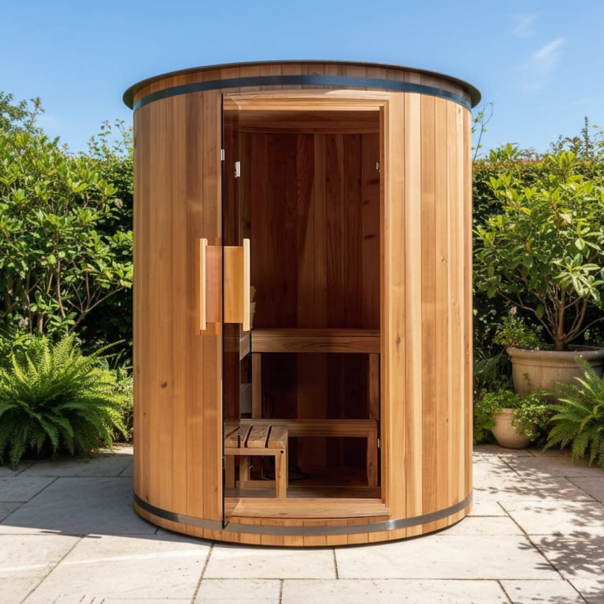 Panoramska barel sauna
